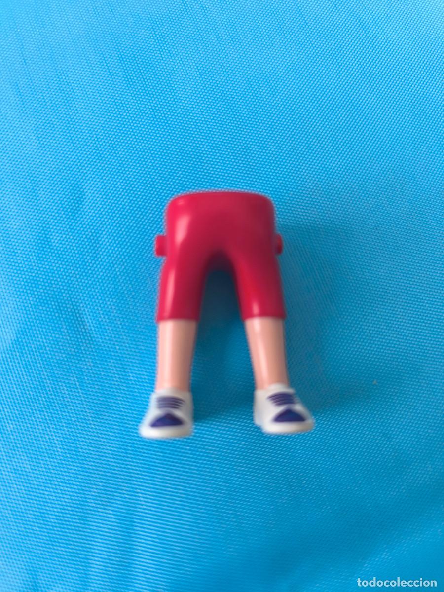 Playmobil: Playmobil piernas gordo pantal&oacute;n corto rojo playera blanca city romanos medieval piratas vikingos
