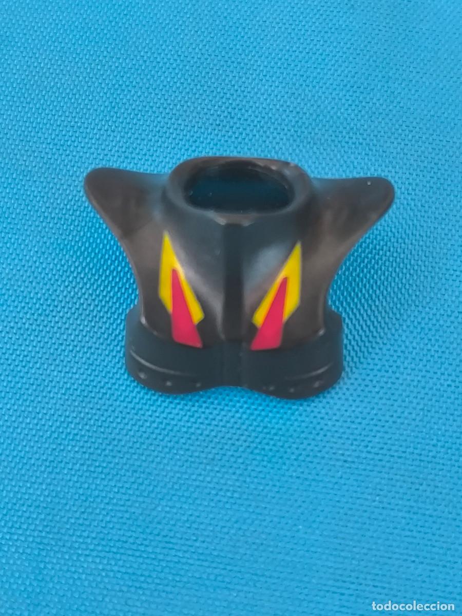 Playmobil: Playmobil cuello armadura gorguera coraza antracita caballero medieval vikingos romanos enanos orcos