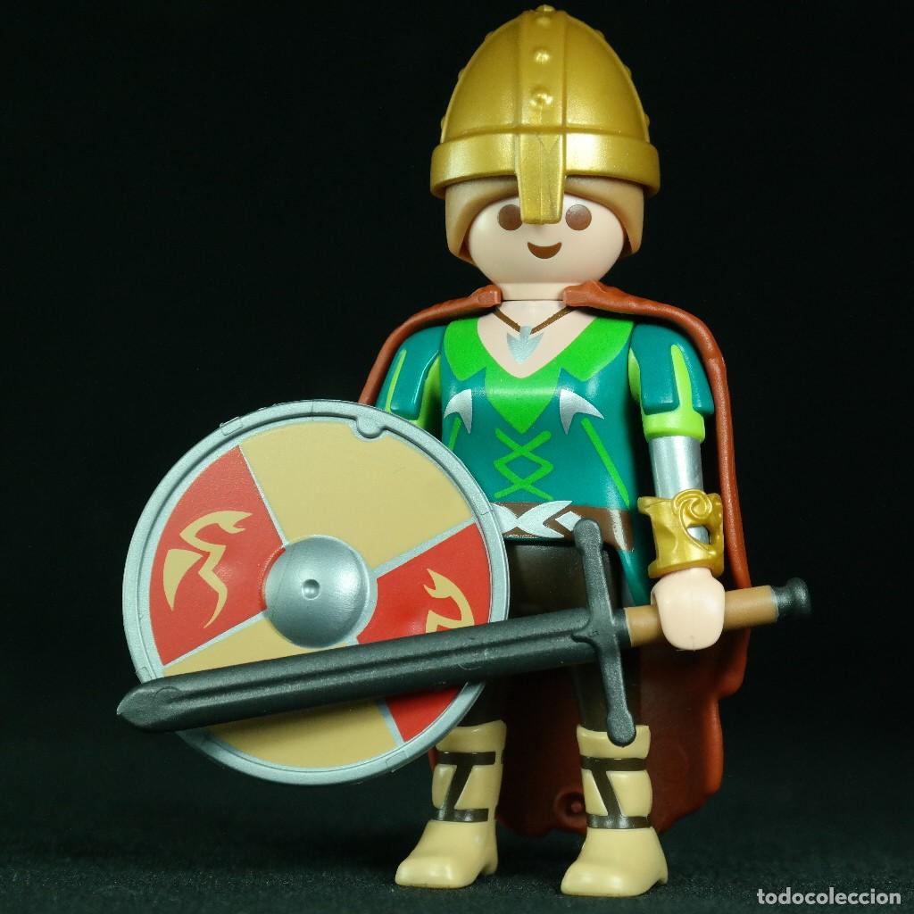 Playmobil: Playmobil vikinga con capa larga ☼ sabado