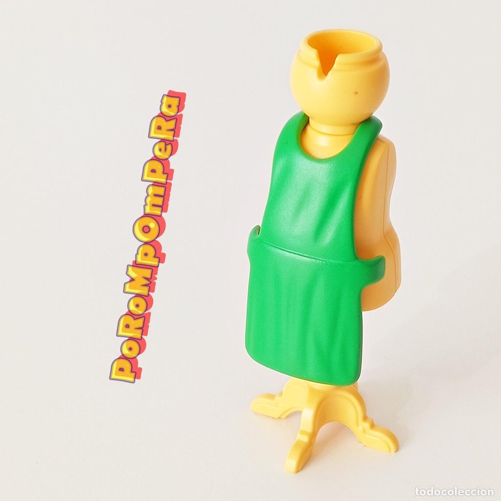 Playmobil: PLAYMOBIL delantal verde jardinero 3751 3752 mandil bata uniforme de trabajo granjero granja F1