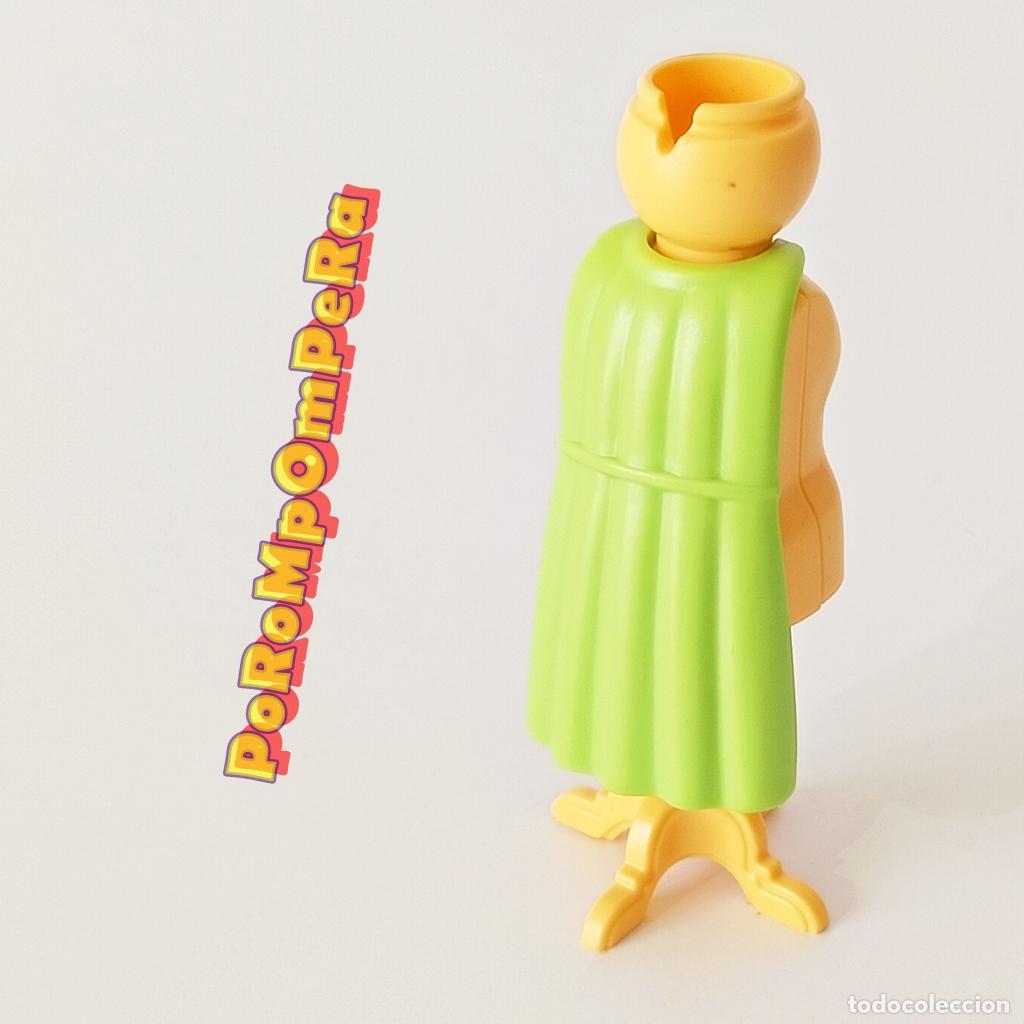 Playmobil: PLAYMOBIL mandil verde lima 6657 6659 bata delantal doctor m&eacute;dico cirujano CUSTOM/COMPLETAR F1