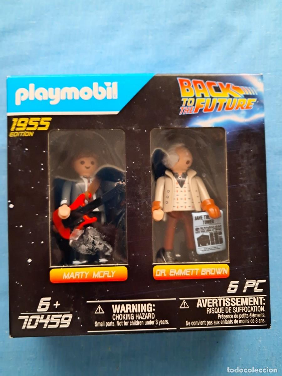 Playmobil: CAJA PLAYMOBIL REF. 70459 &rdquo;BACK TO THE FUTURE&rdquo; 1955 EDITION CON EL DR. BROWN y MARTY MCFLY