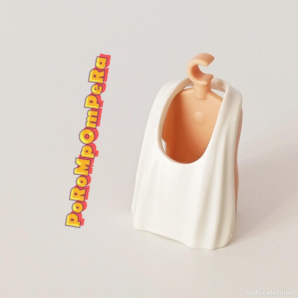 Playmobil: PLAYMOBIL mandil blanco 5203 pescadero victoriano 5342 similar 3805 3848 4450 7492 delantal F1