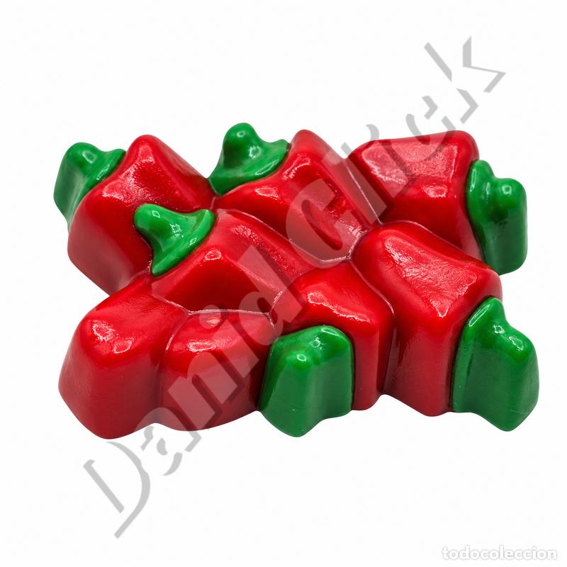 Playmobil: Playmobil Pimientos Rojos Verduras Huerto Fruter&iacute;a Mercado Medieval Granja Cocina Bel&eacute;n Accesorios