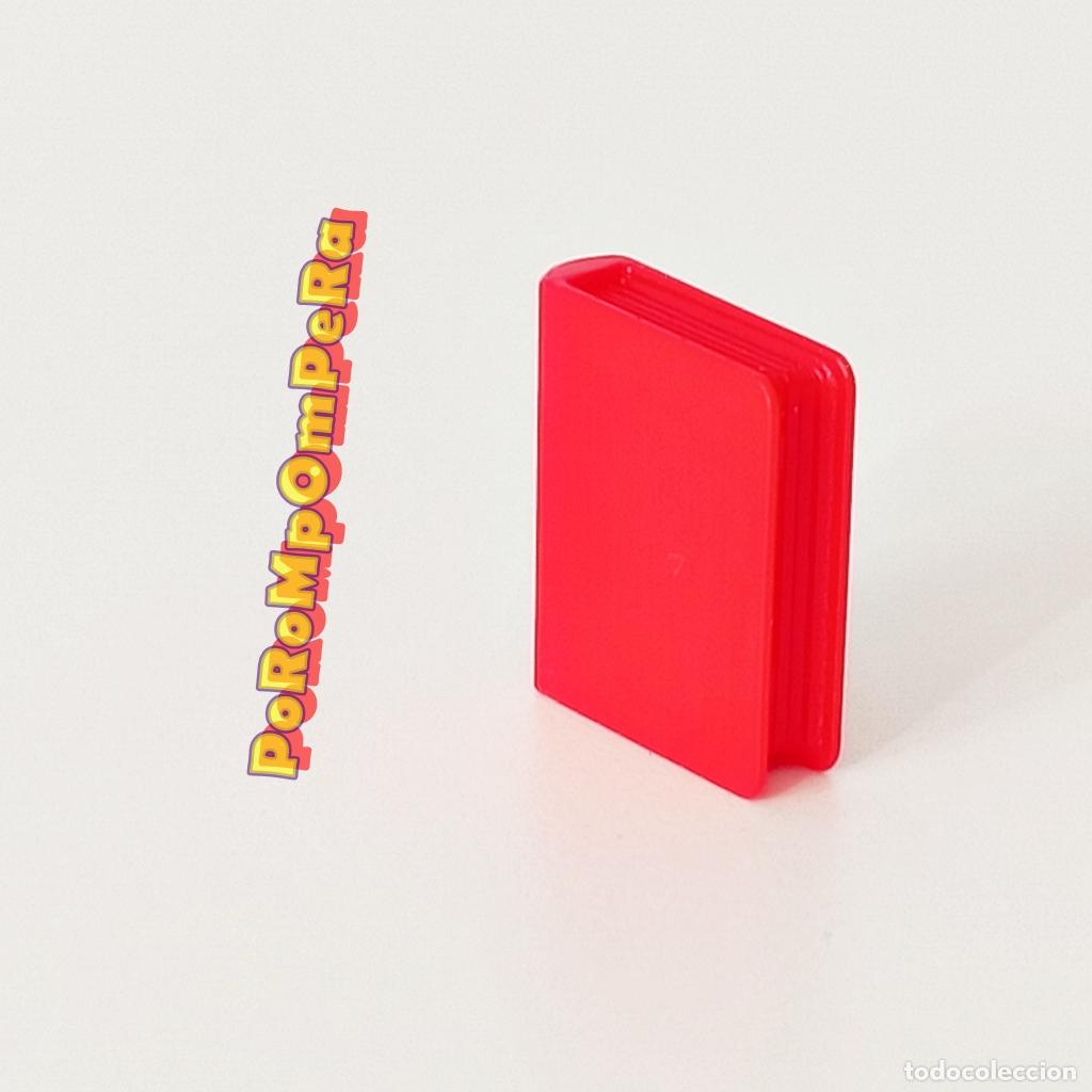 Playmobil: PLAYMOBIL libro peque&ntilde;o cerrado rojo estanter&iacute;a librer&iacute;a - DIFERENTES SETS F1