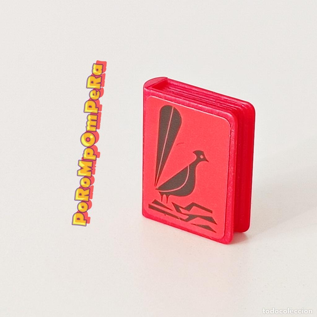 Playmobil: PLAYMOBIL libro peque&ntilde;o cerrado rojo con pegatina estanter&iacute;a librer&iacute;a - SET/S POR DETERMINAR F1