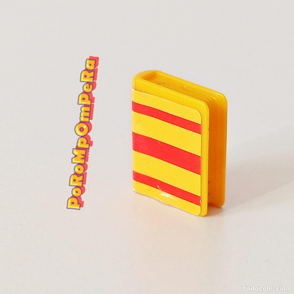 Playmobil: PLAYMOBIL libro peque&ntilde;o cerrado amarillo pegatina estanter&iacute;a librer&iacute;a - SET/S POR DETERMINAR F1 F1