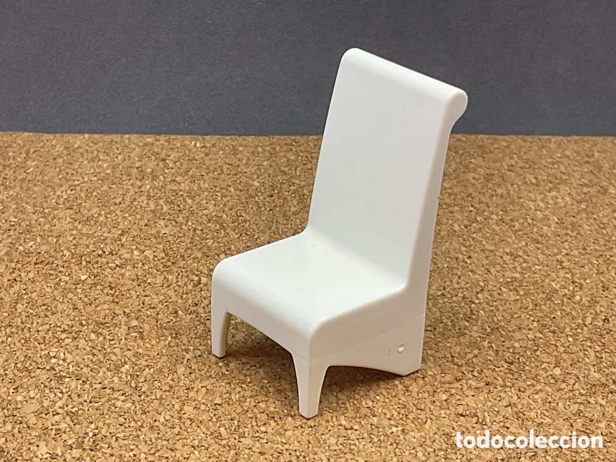 Playmobil: ACCESORIO PLAYMOBIL. SILLA COLOR BLANCO.