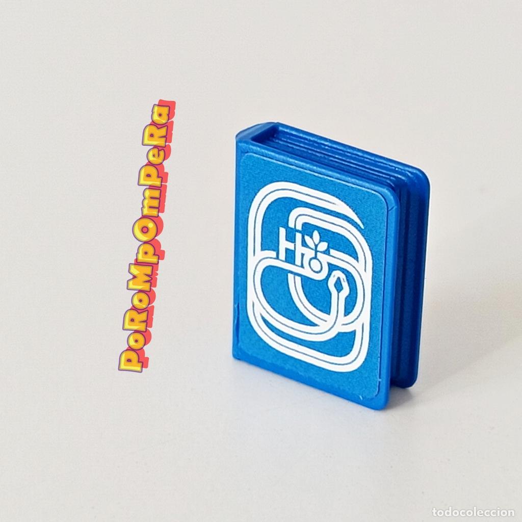Playmobil: PLAYMOBIL libro peque&ntilde;o cerrado azul con pegatina estanter&iacute;a librer&iacute;a - SET/S POR DETERMINAR F1
