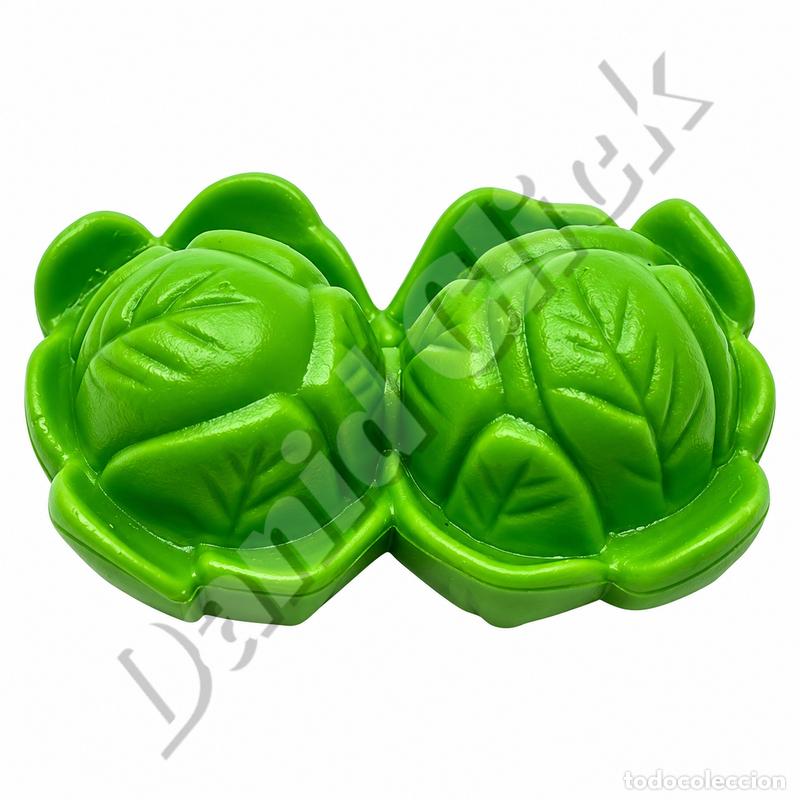 Playmobil: Playmobil Lechugas Verdes Coles Repollos Verduras Huerto Granja Fruter&iacute;a Mercado Medieval Bel&eacute;n