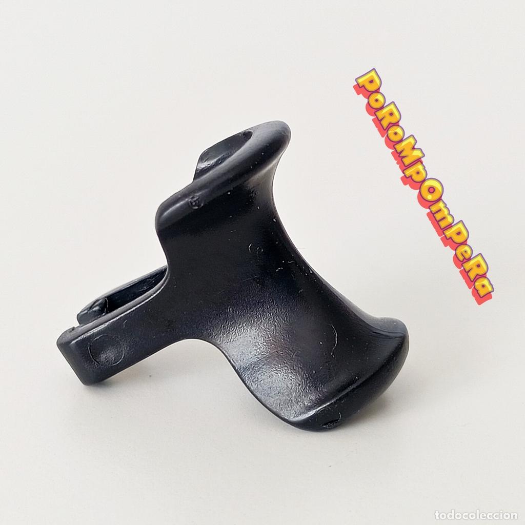 Playmobil: PLAYMOBIL silla de montar negra 1&ordf; gen montura medieval oeste vikingo indio granja F1
