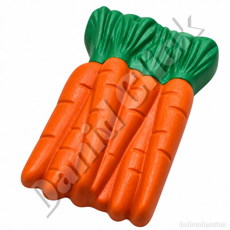 Playmobil: Playmobil Manojo Zanahorias Naranjas Hortalizas Huerto Granja Fruter&iacute;a Mercado Medieval Bel&eacute;n