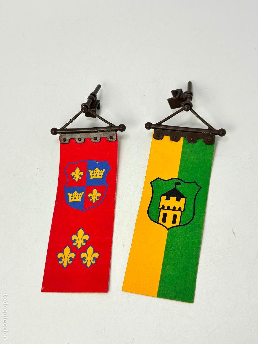 Playmobil: Playmobil 3666 lote bandera estandarte