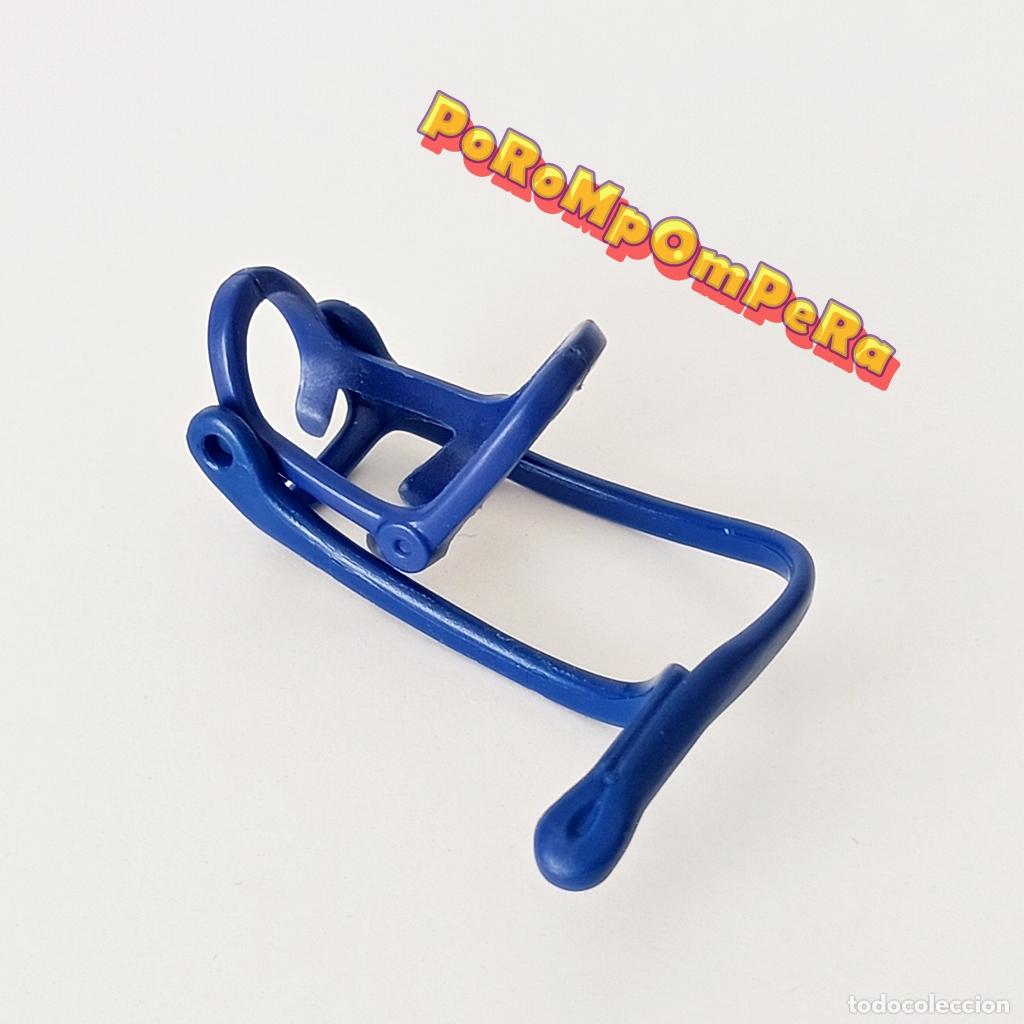 Playmobil: PLAYMOBIL bocado + riendas azul oscuro caballo 2&ordf; gen oeste medieval h&iacute;pica vaquero indio jinete F1