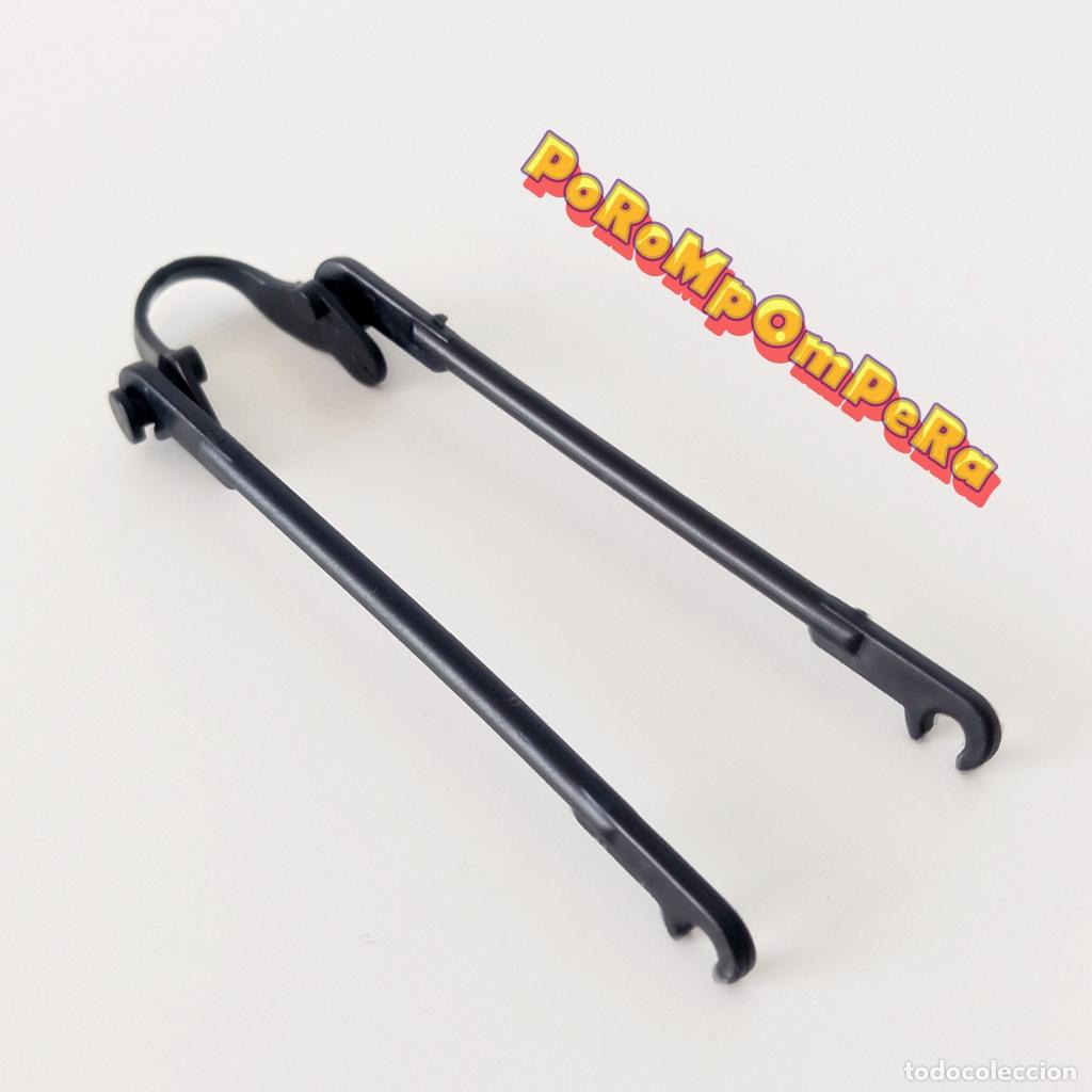 Playmobil: PLAYMOBIL tiro negro pony carro infantil 3583 enganche rienda arn&eacute;s F1