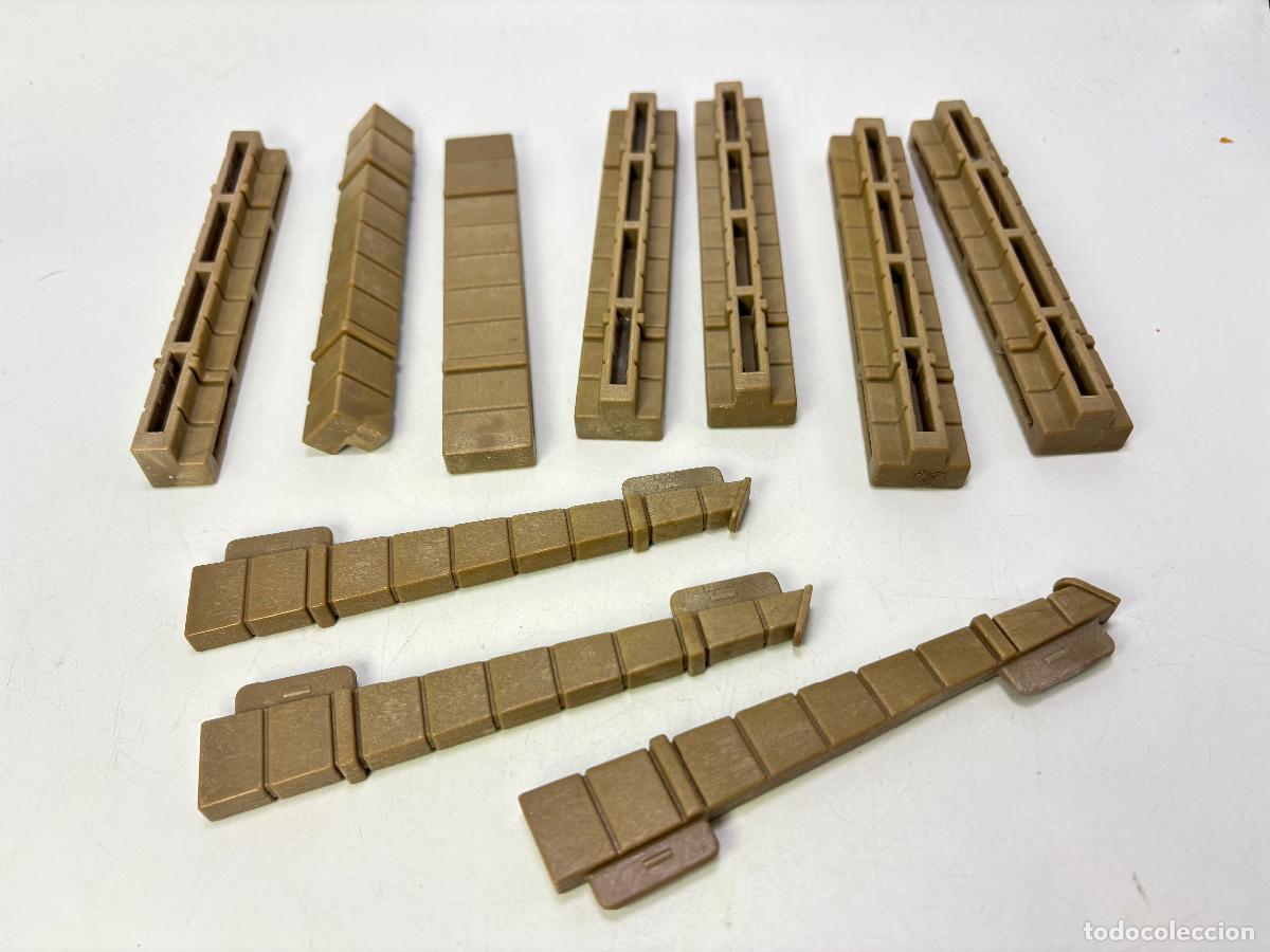 Playmobil: Playmobil lote pilar resto silicona casa torre Castillo