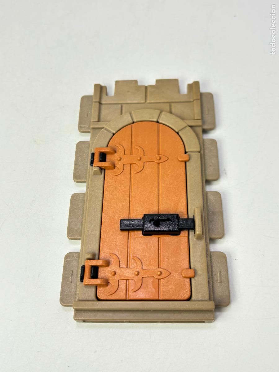 Playmobil: Playmobil pared con puerta casa medieval