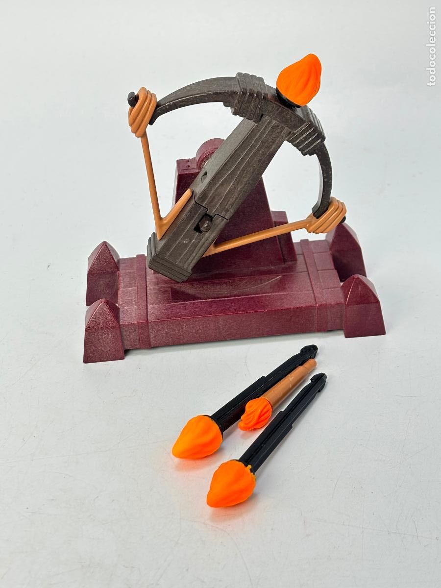 Playmobil: Playmobil lote ballesta proyectil con antorcha