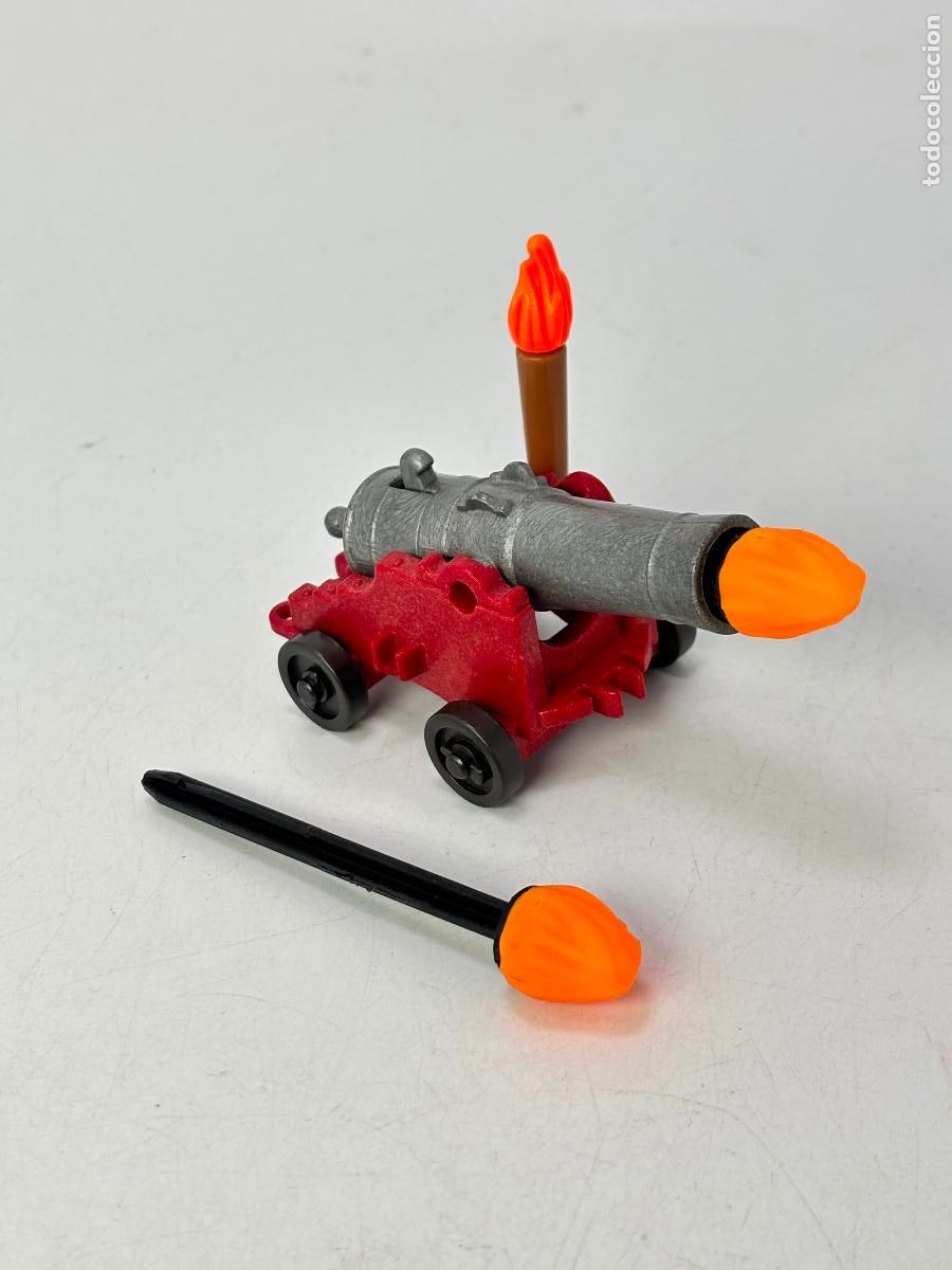 Playmobil: Playmobil ca&ntilde;&oacute;n proyectil con antorcha - Foto 1