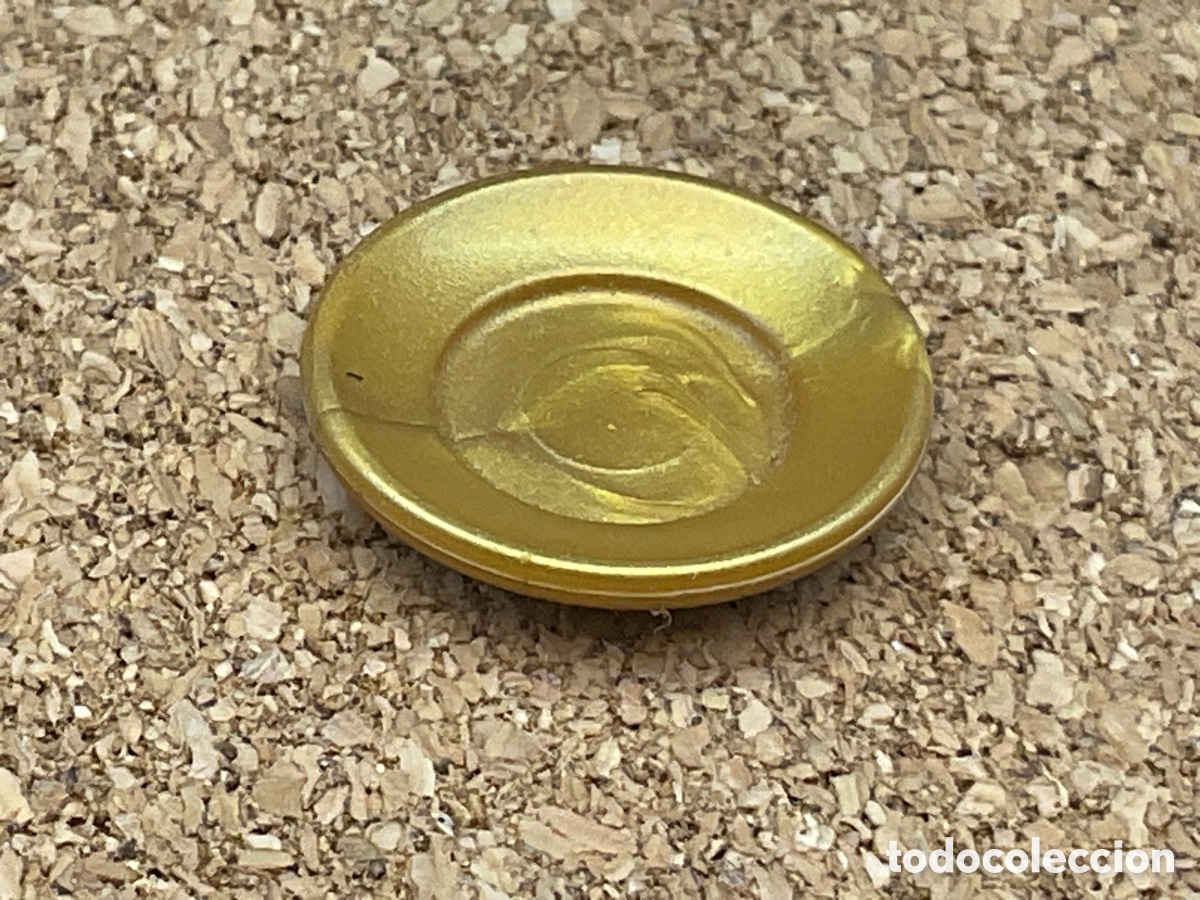 Playmobil: ACCESORIO PLAYMOBIL. PLATO PEQUE&Ntilde;O DORADO.