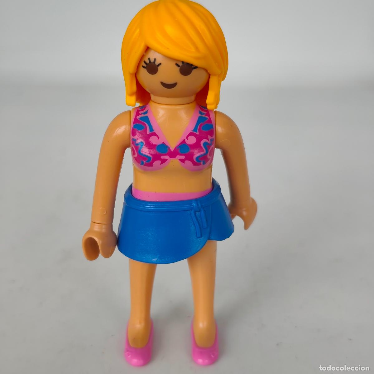 Playmobil: Playmobil Chica con bikini ba&ntilde;ista playa