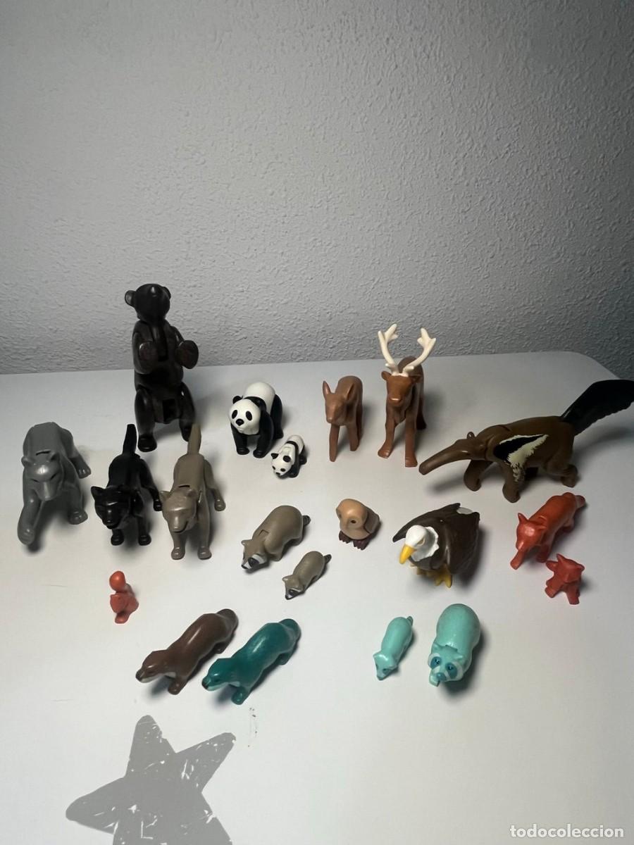 Playmobil: Playmobil animales del bosque: osos, lobos, pandas, ciervos, &aacute;guila y b&uacute;ho