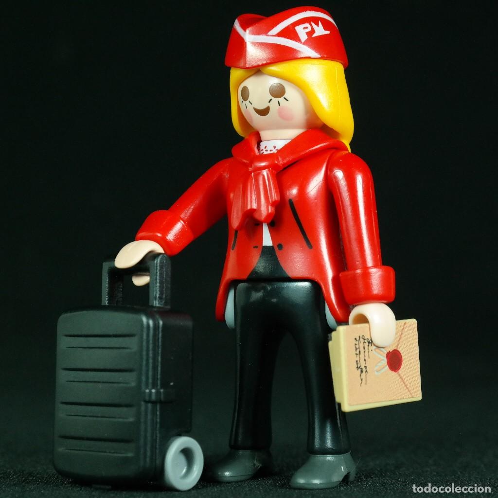 Playmobil: Playmobil azafata con maletin ☼ sabado