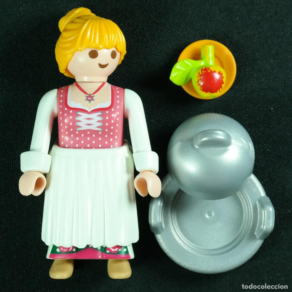 Playmobil: Playmobi mujer con fuente y manzana ☼ sabado