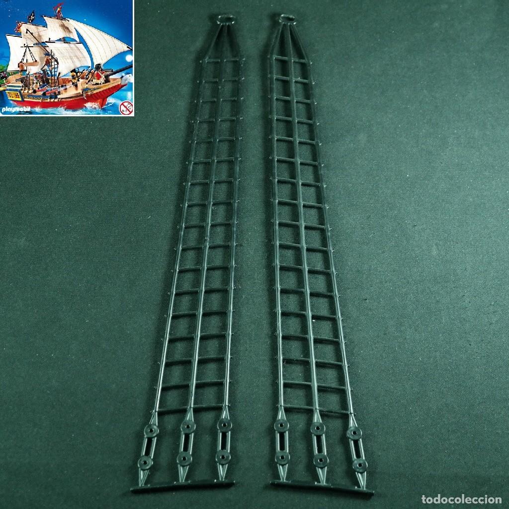 Playmobil: Playmobil 2 escalera 3 cuerdas barco pirata 5135 ☼