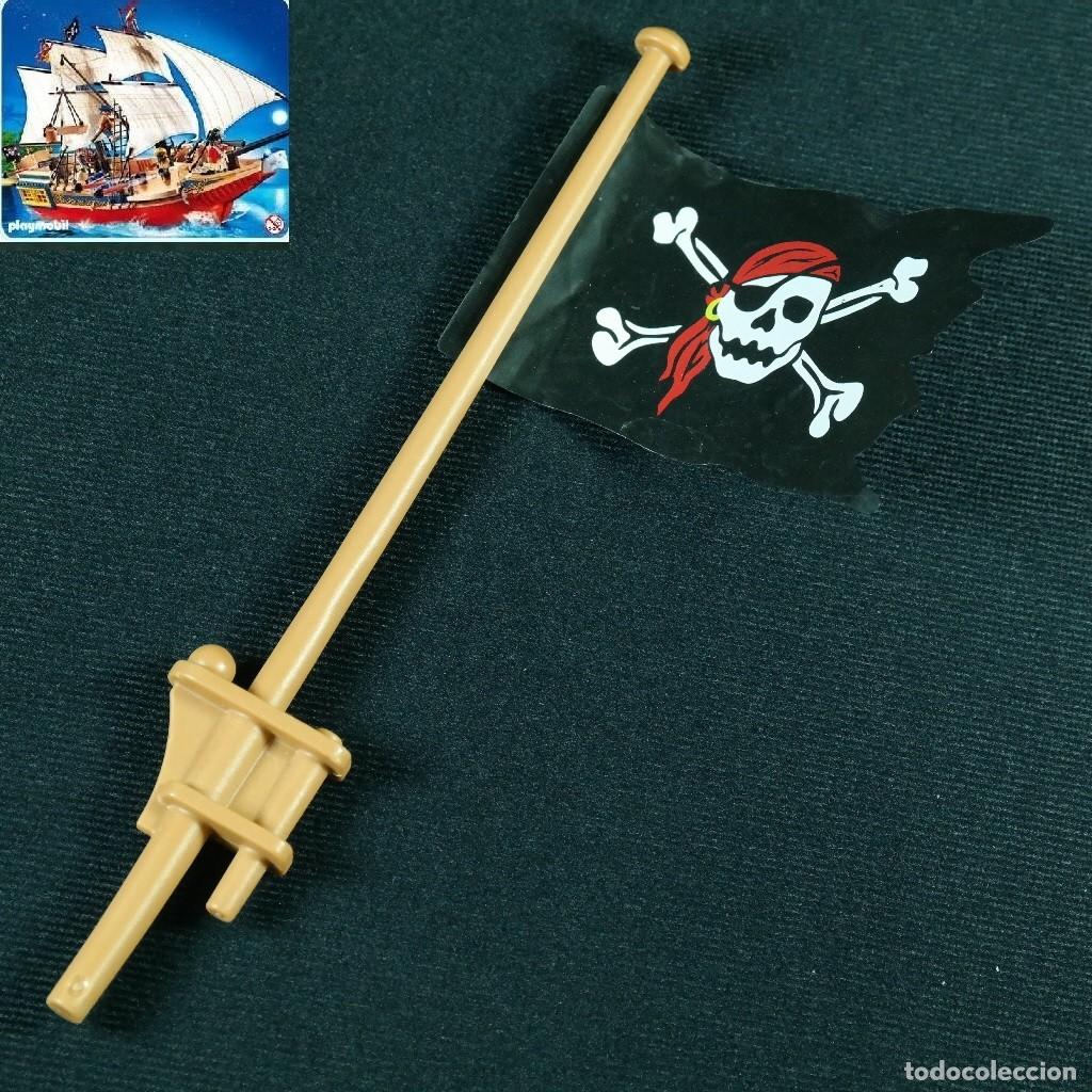 Playmobil: Playmobil punta mastil con bandera barco pirata 4290 ☼ dom