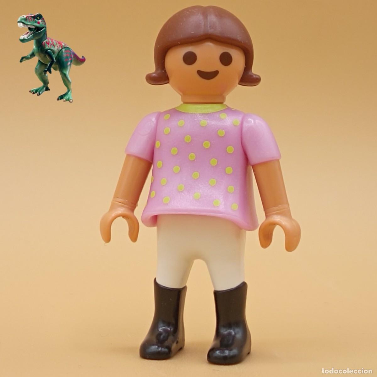Playmobil: Playmobil figura infantil ni&ntilde;o ni&ntilde;a city granja zoo victoriano urbano medieval moderno ciudad F7