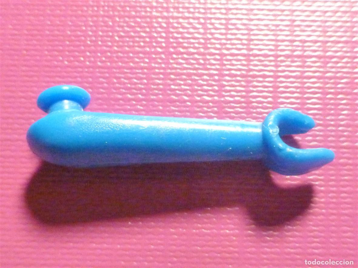 Playmobil: Playmobil - Click - Pieza Figura - Geobra 1974 - Color azul - Brazo Manos Fijas