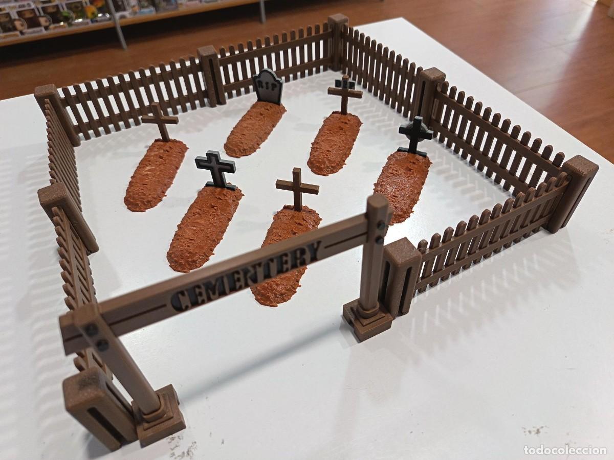 Playmobil: PLAYMOBIL CEMENTERIO DEL OESTE CON TUMBAS 3D ( FIGURAS NO INCLUIDAS )