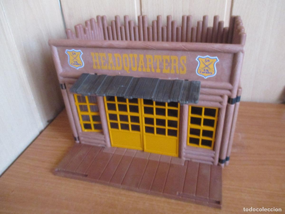 Playmobil: PLAYMOBIL : 1 EDIFICACION PARA FUERTE DEL OESTE , HEADQUARTERS