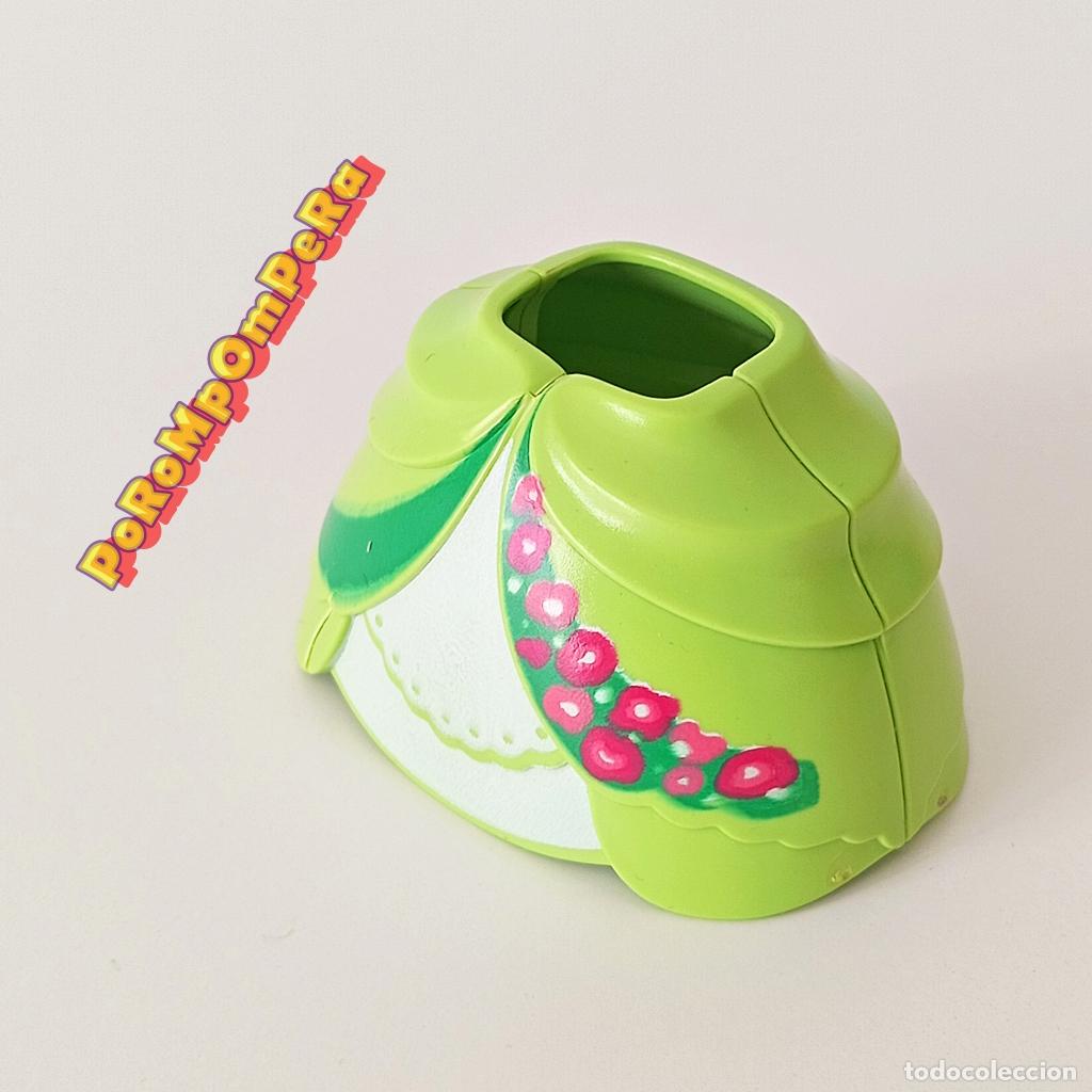 Playmobil: PLAYMOBIL falda verde mujer vestido chica CUSTOM/COMPLETAR princesa reina dama victoriana F4