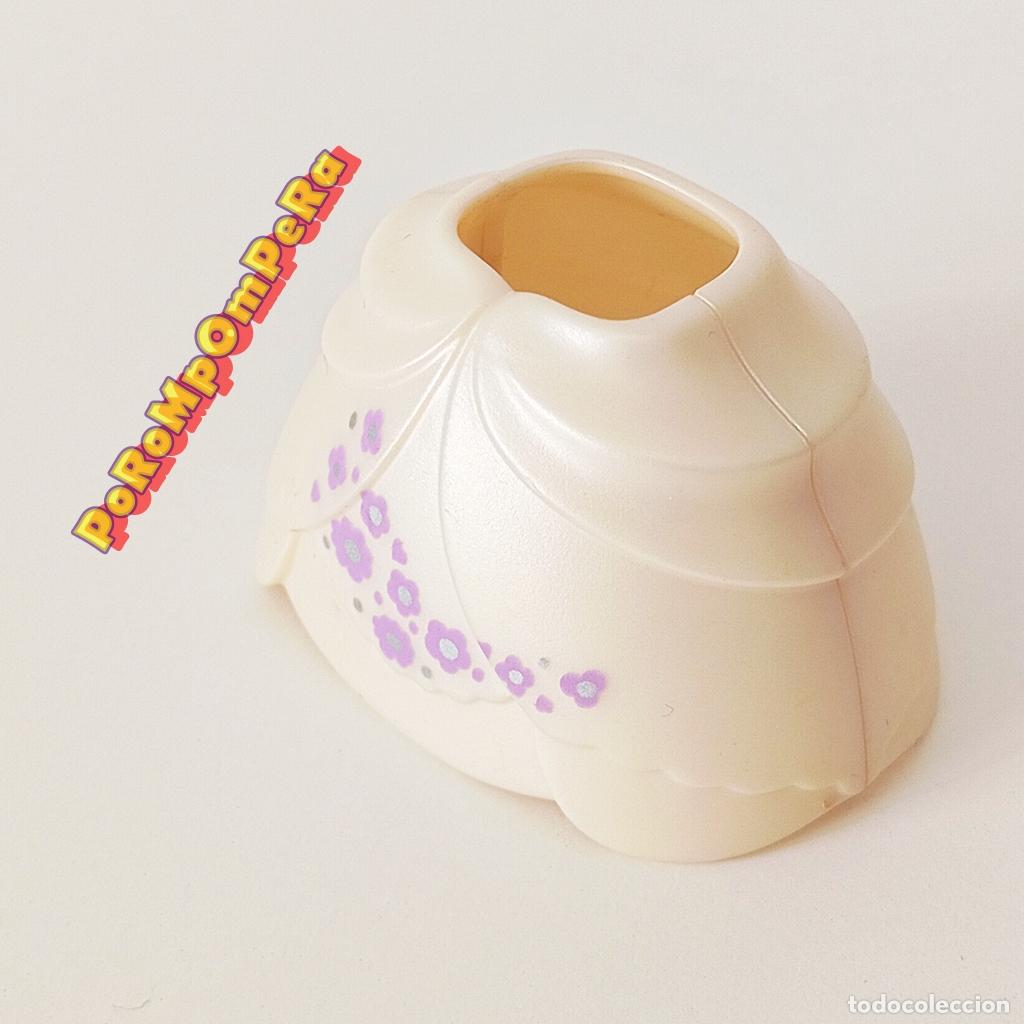 Playmobil: PLAYMOBIL falda perlada mujer vestido chica CUSTOM/COMPLETAR princesa reina dama victoriana F4