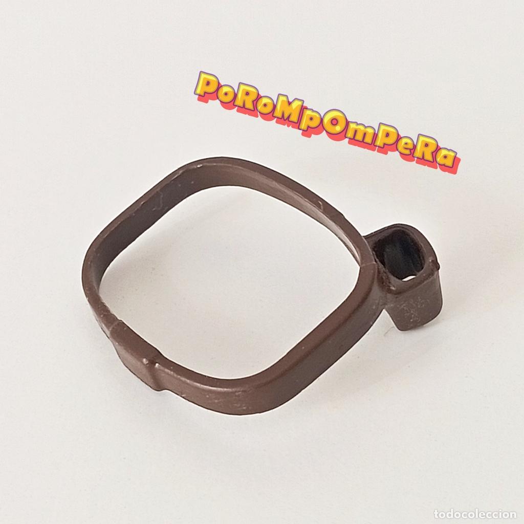 Playmobil: PLAYMOBIL cintur&oacute;n marr&oacute;n oscuro cartuchera trasera cintur&oacute;n soldado oeste CUSTOM/COMPLETAR F4