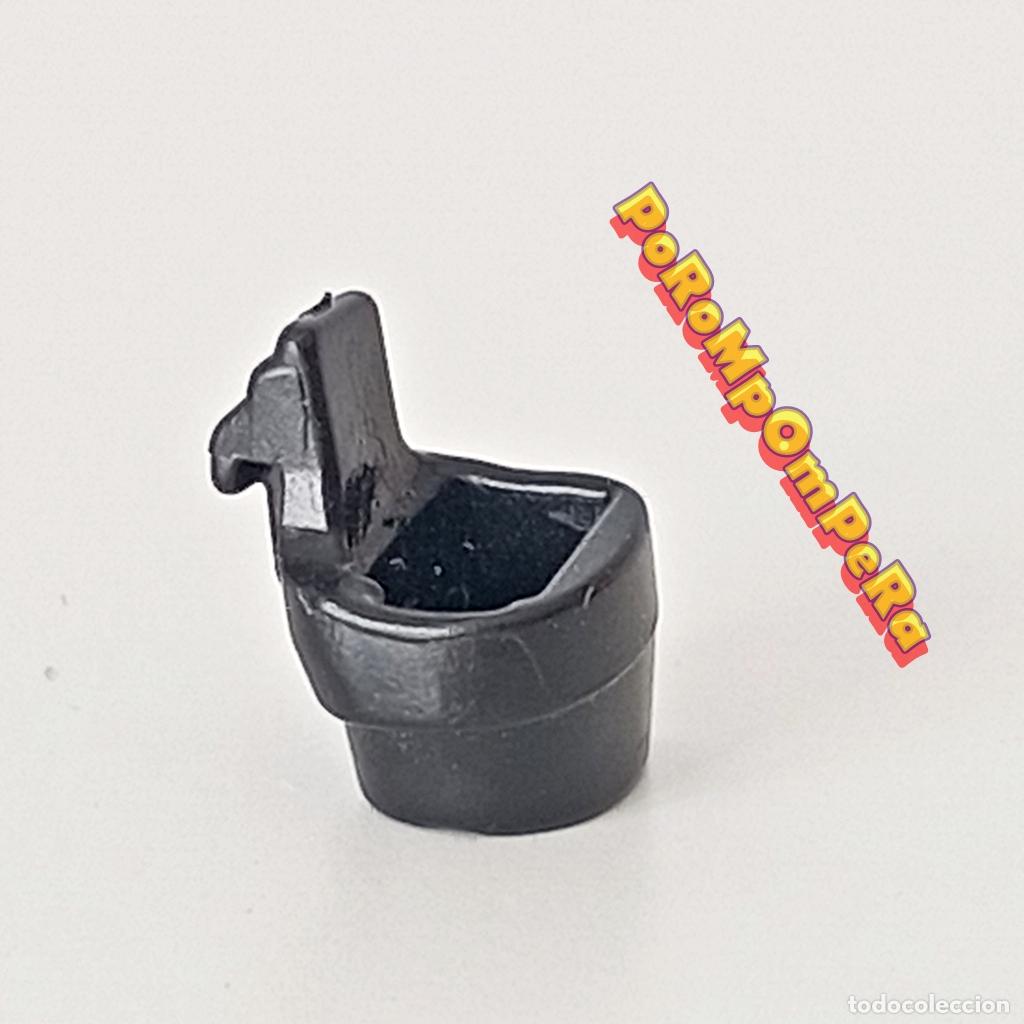 Playmobil: PLAYMOBIL cartuchera lateral negra con enganche para pistola o arma CUSTOM/COMPLETAR F4