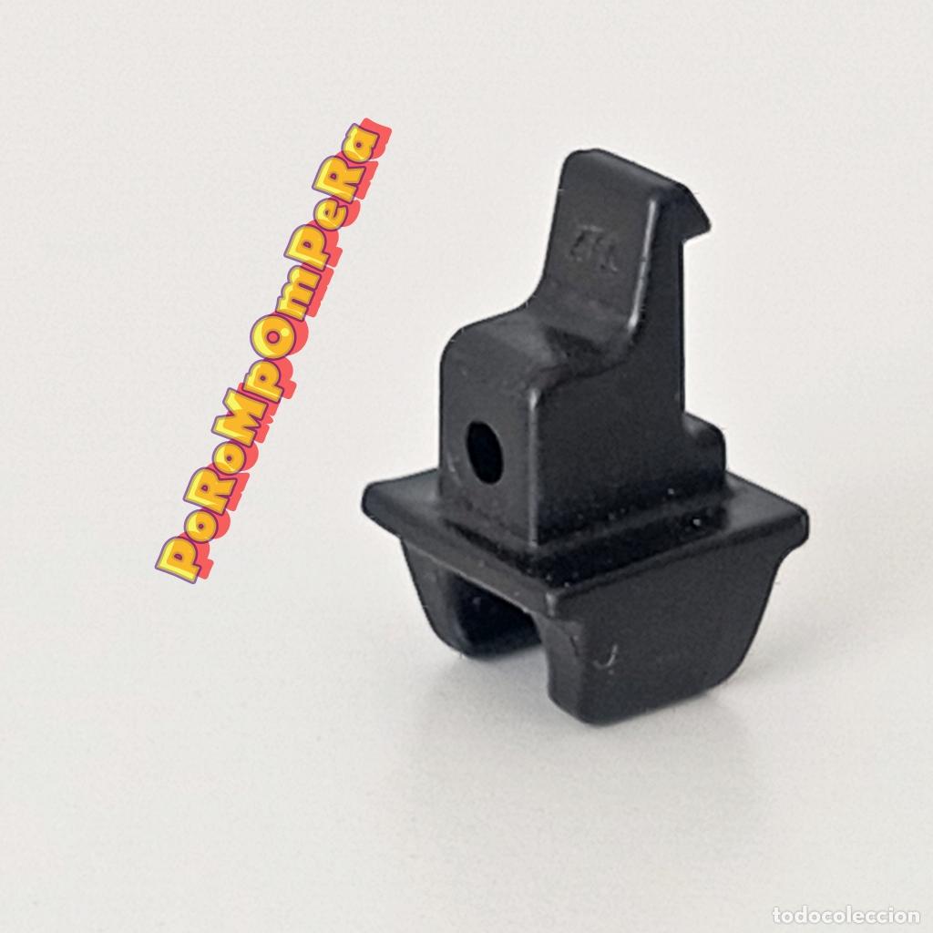 Playmobil: PLAYMOBIL enganche negro peque&ntilde;o clip clip conector sujeci&oacute;n bisagra F4