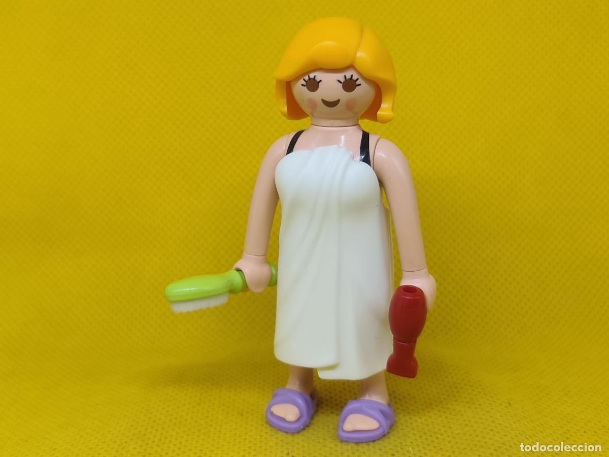 Playmobil: Playmobil Mujer con toalla de ba&ntilde;o