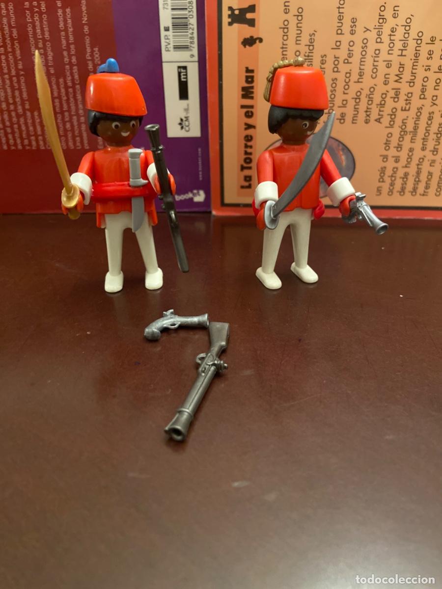 Playmobil: 2 beduinos o guerreros &aacute;rabes, Playmobil