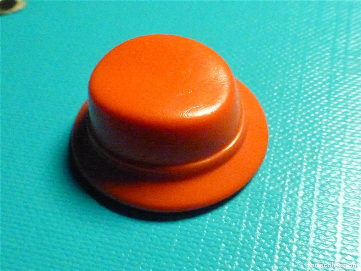 Playmobil: Playmobil - Gorro, Gorra - Sombrero de ala - Color Naranja Oscuro - Playmobil