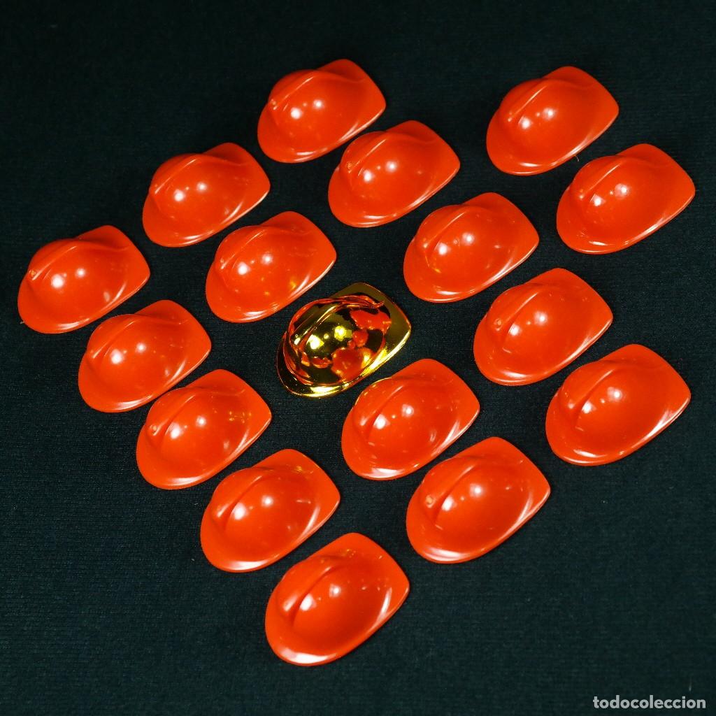 Playmobil: Playmobil cascos bomberos ☼