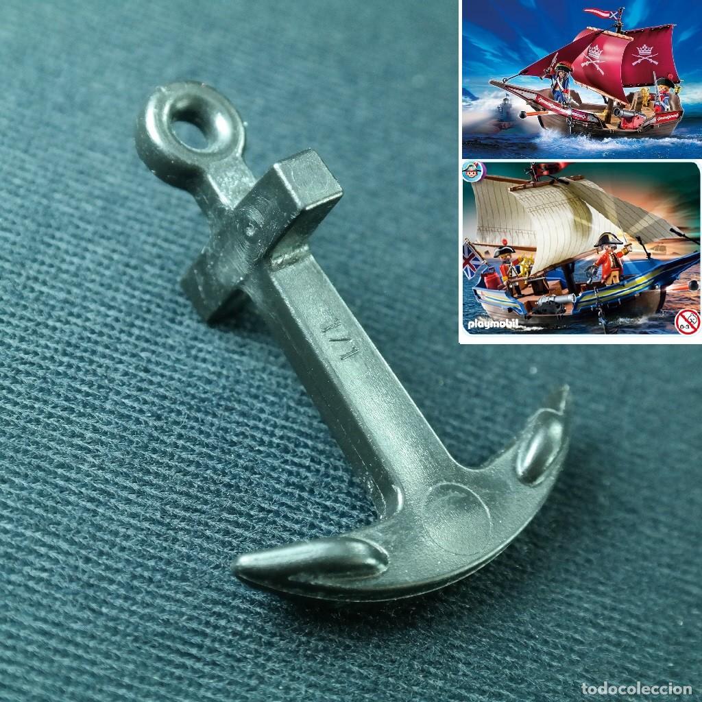 Playmobil: Playmobil ancla negra barco pirata ☼