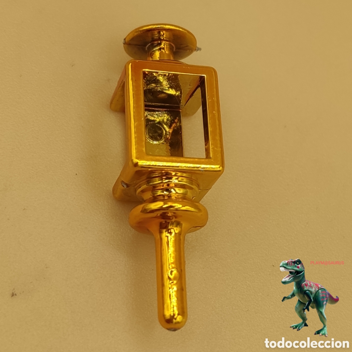 Playmobil: Playmobil farol dorado IMPECABLE barco pirata linterna candil color oro 3245 3410 3480 3546 3550
