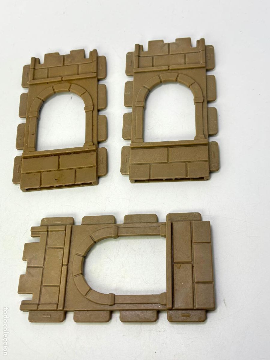 Playmobil: Playmobil lote pared casa torre castillo