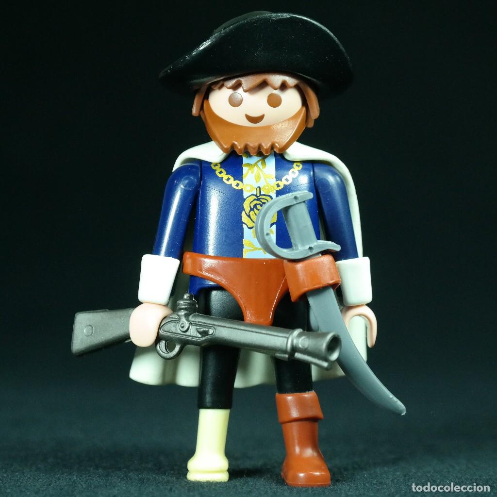 Playmobil: Playmobil pirata con capa blanca☼