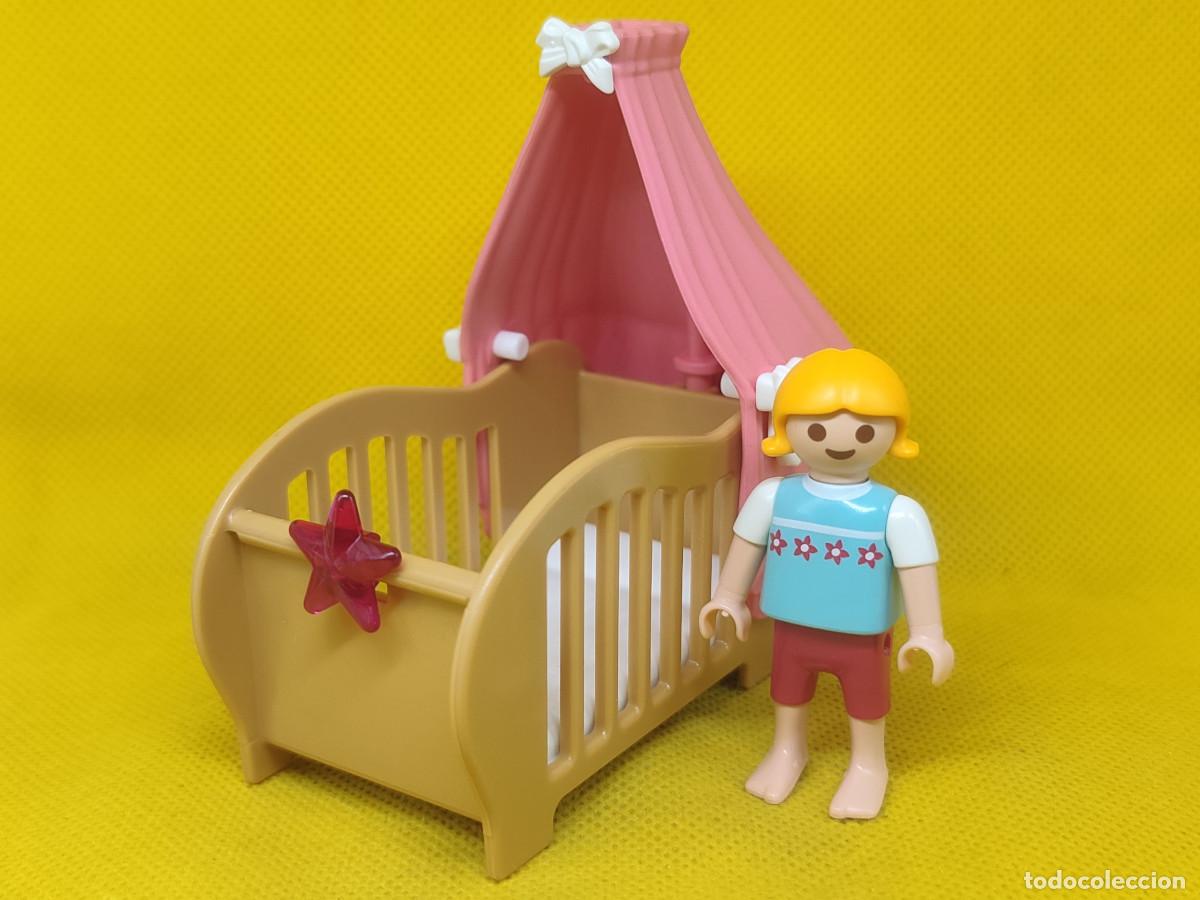 Playmobil: Playmobil Ni&ntilde;a con cuna - Foto 1