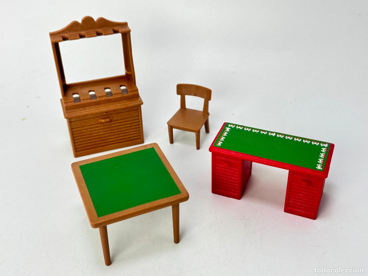 Playmobil: Playmobil lote armero mesa silla y escritorio oeste