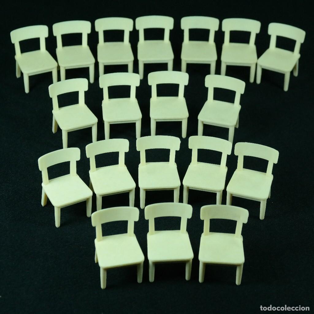 Playmobil: Playmobil sillas blancas ☼ domingo